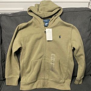 Brand New Polo Zip Up sweatshirt jacket